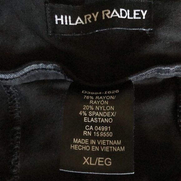 Women’s size XL Hilary Radley black shorts - Picture 8 of 10
